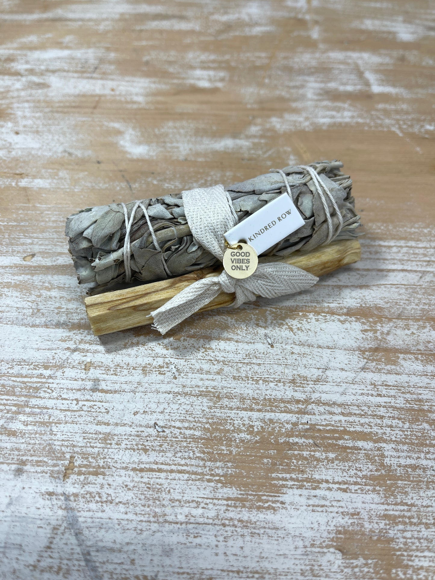 California White Sage and Palo Bundle - Good Vibes Only