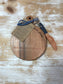 Mini Wood Serving Board - Charcoal Knife