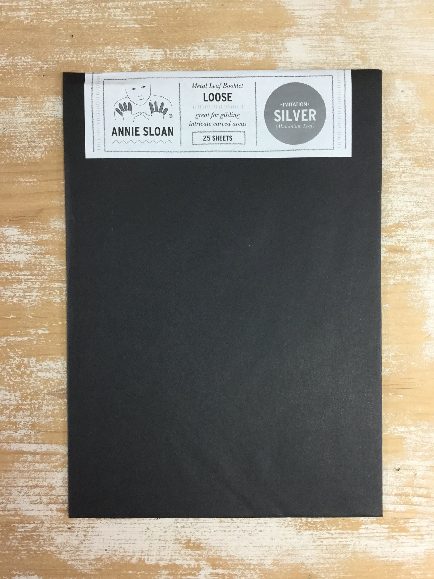 Metal Leaf Booklet - Loose Silver
