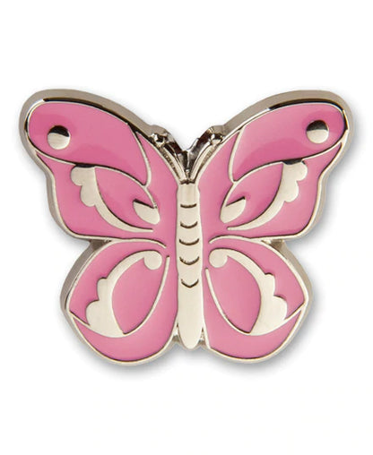Finders Key Purse - Pink Butterfly
