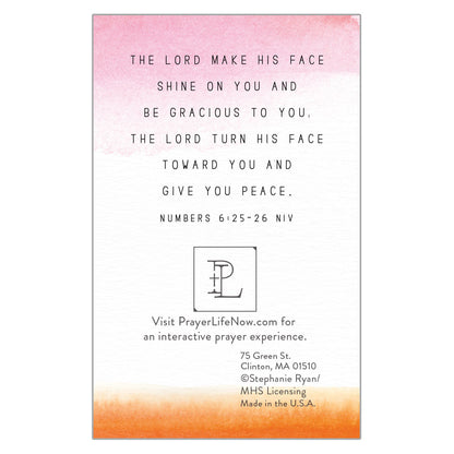 Prayer Card - Let The Son Shine In