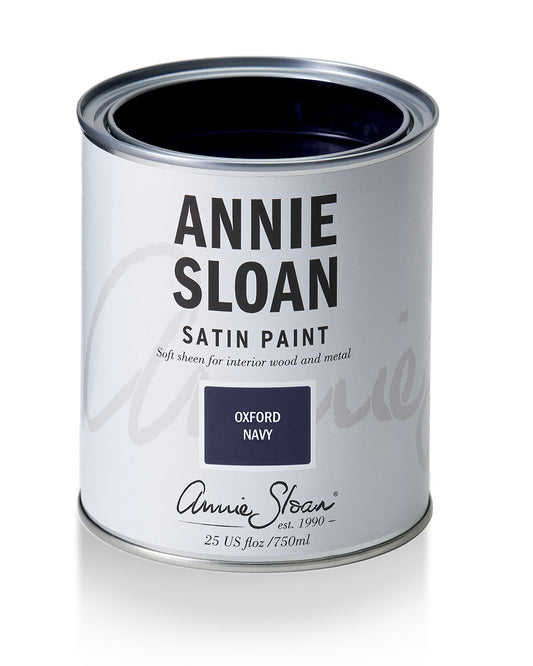 Annie Sloan Satin Paint - Oxford Navy 25oz