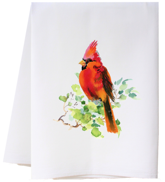 Flour Sack Towel - Cardinal
