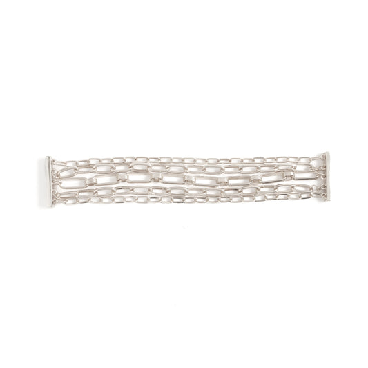 Bracelet - Multi Link Chains - Silver