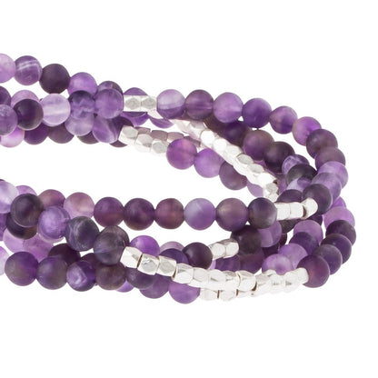 Scout Stone Wrap - Amethyst - Stone of Protection