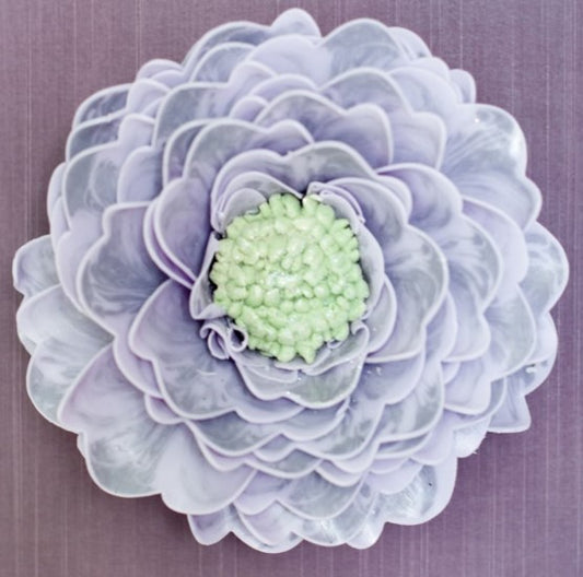 Bathing Petal Soap Flower - Amethyst Lavender