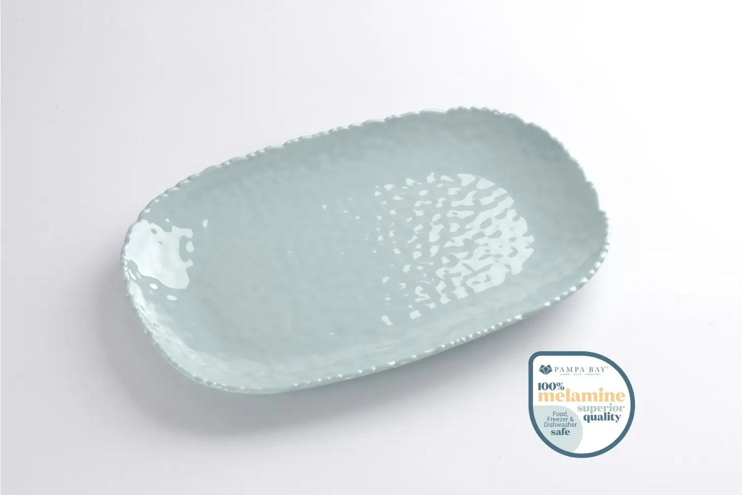 Medium Serving Platter - Aqua