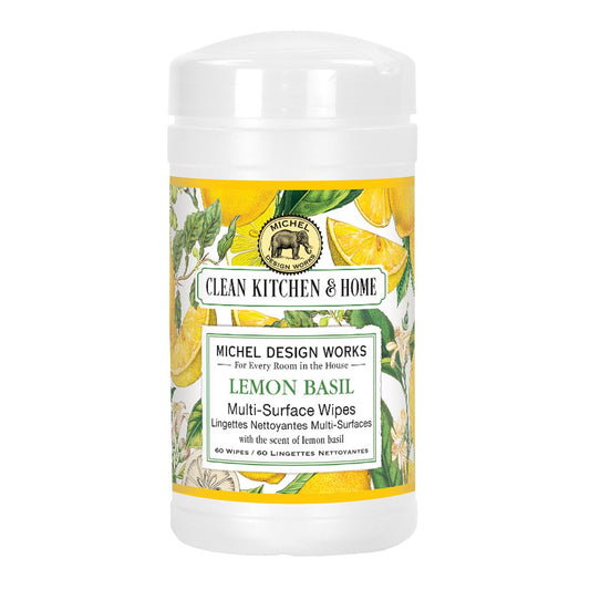 Multi-Surface Wipes - Lemon Basil