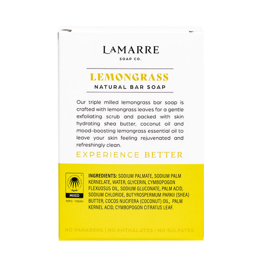 Natural Bar Soap - Lemongrass
