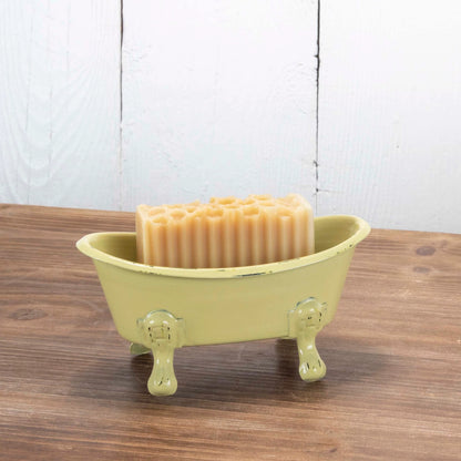 Soap Dish - Yellow Mini Bathtub