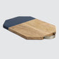 Mango Wood & Iron Serving Board - Blue