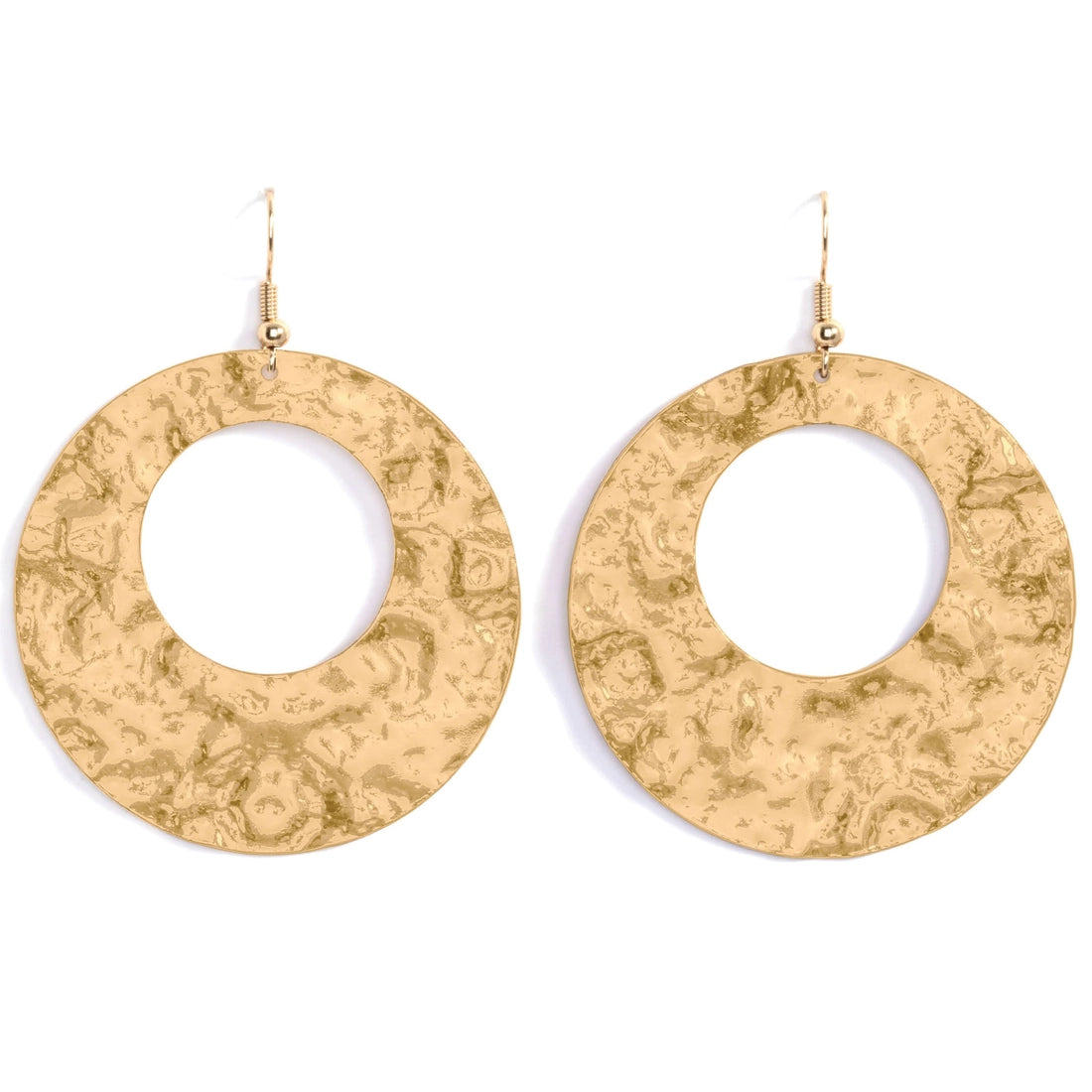 Gilded Circle Earring - Gold