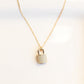 London Lock Necklace - Gold