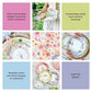 Tea Time Party 78 Piece Party Tableware Set (16 Guests)