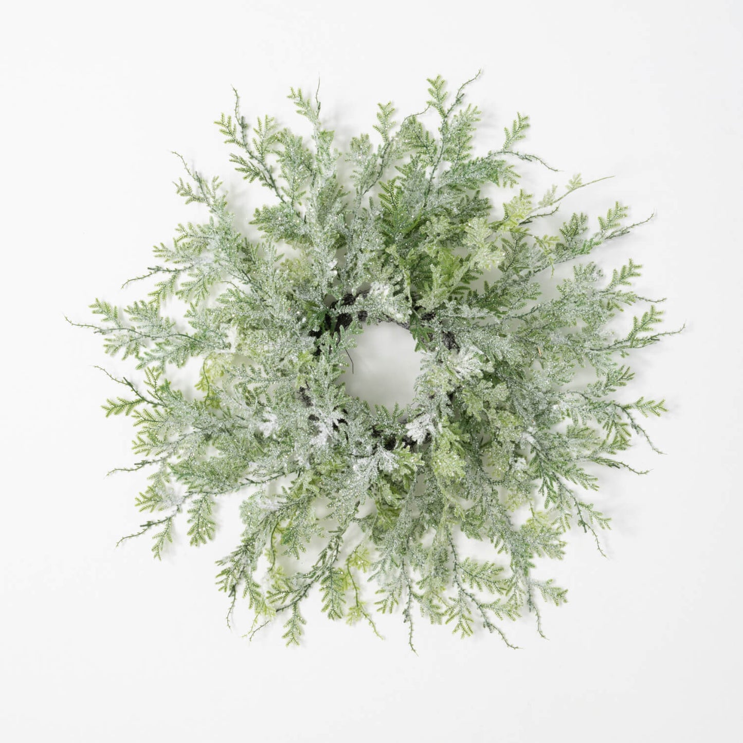 Frosted Fern Ring - 6.5inch