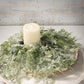 Frosted Fern Ring - 6.5inch