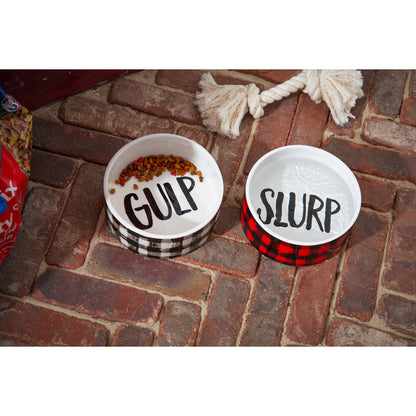 Pet Bowl Gift Set, Set of 2 - Gulp Slurp