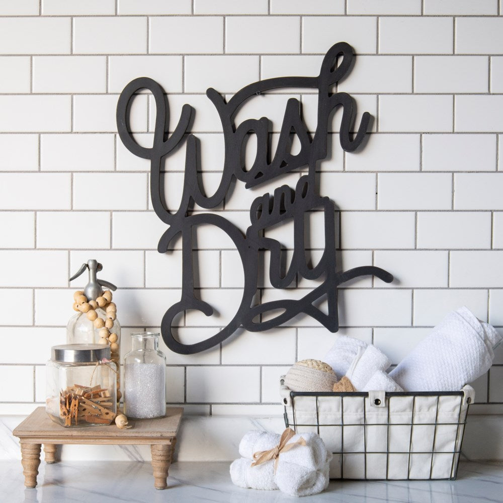 Wood Wall Art - Wash & Dry