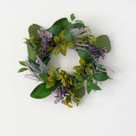 Lavender Foliage Ring 6.5''