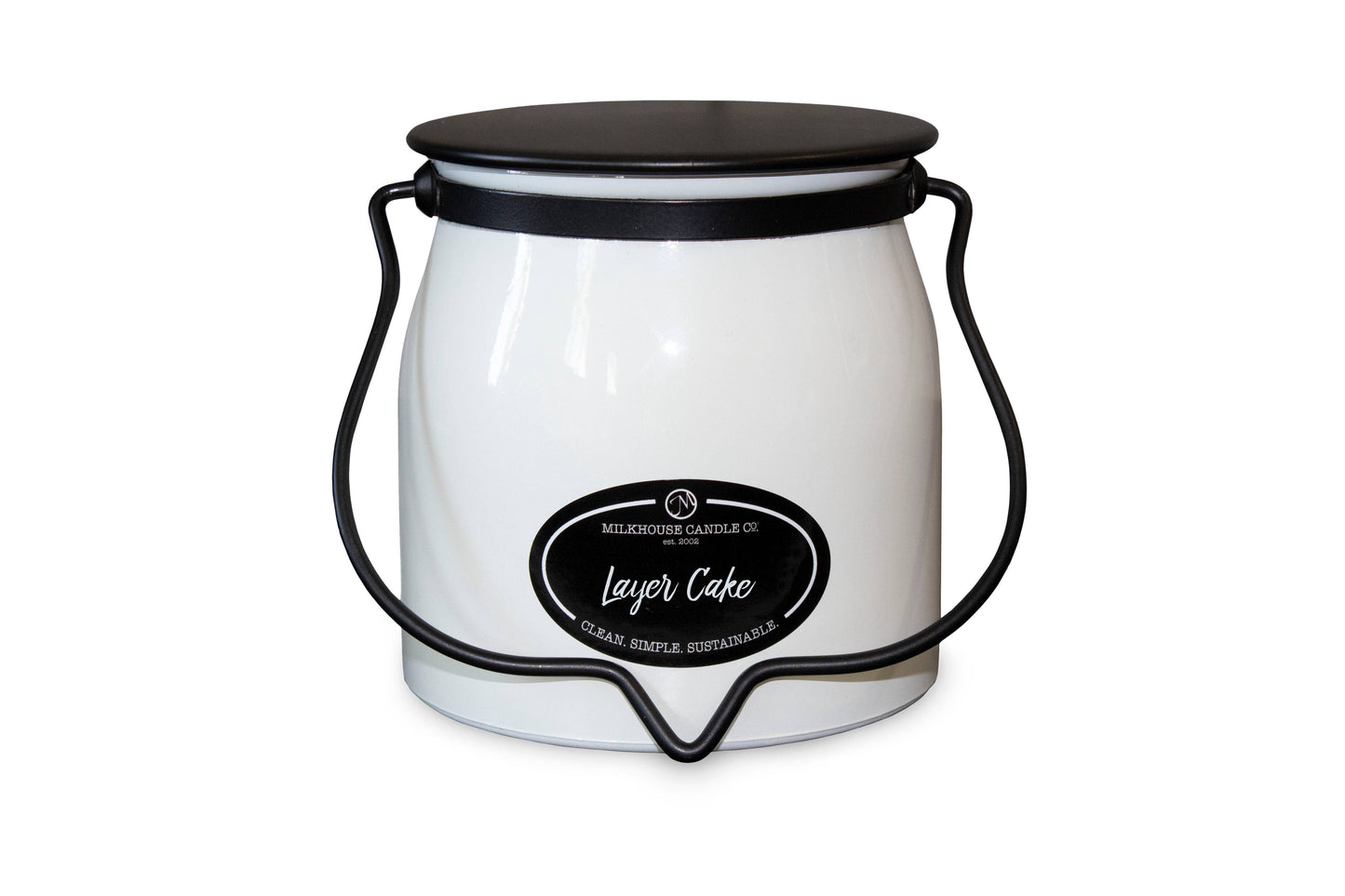 Butter Jar 16 oz: Layer Cake