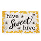 Bee Door Mat - Hive Sweet Hive